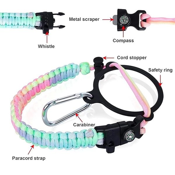 Paracord Handle For Hydro Flask - Paracord Handle For Hydro Flask - Image 1 of 5
