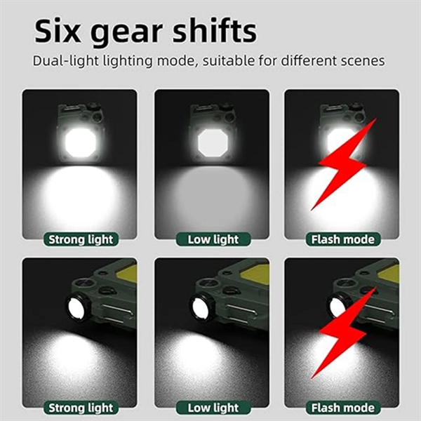 Magnetic Keychain Work Flashlight - Magnetic Keychain Work Flashlight - Image 1 of 4