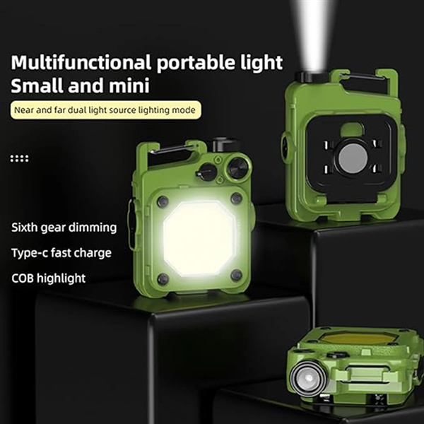 Magnetic Keychain Work Flashlight - Magnetic Keychain Work Flashlight - Image 2 of 4