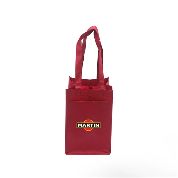 Heat Transfer Non-Woven Wine Tote Bag - Heat Transfer Non-Woven Wine Tote Bag - Image 7 of 22