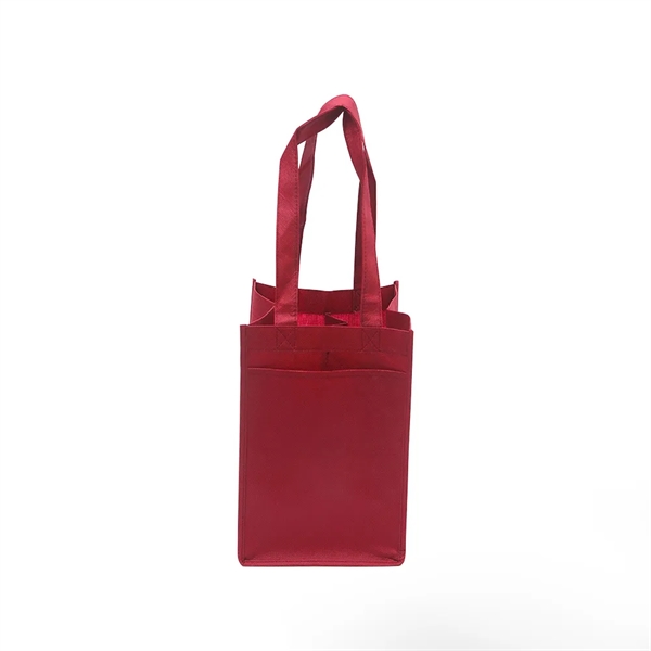 Heat Transfer Non-Woven Wine Tote Bag - Heat Transfer Non-Woven Wine Tote Bag - Image 8 of 22