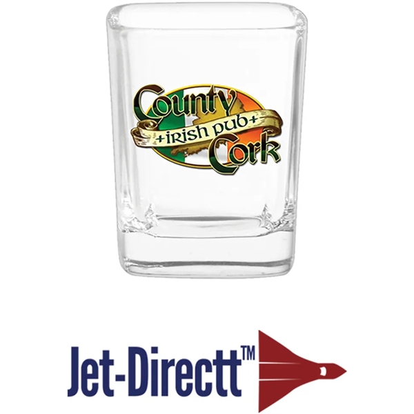 2.25 oz. Square Shot Glass - 2.25 oz. Square Shot Glass - Image 2 of 2