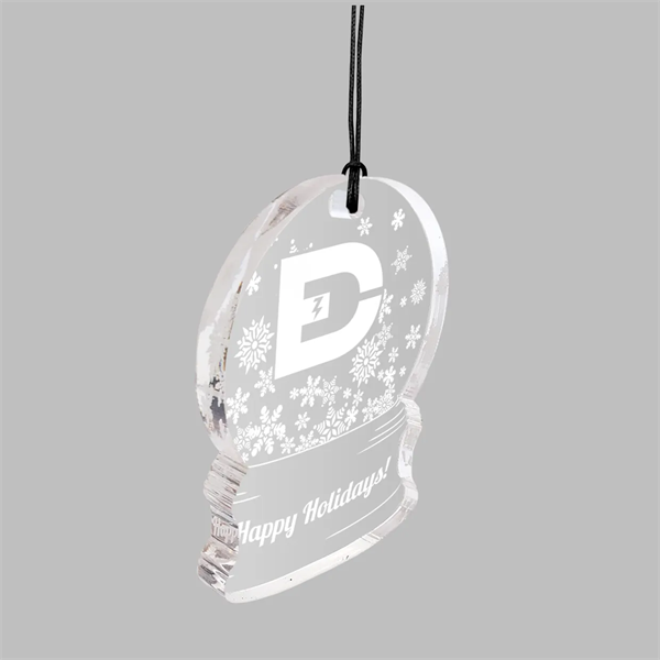 Custom Laser Etched Acrylic Ornaments - Custom Laser Etched Acrylic Ornaments - Image 0 of 1