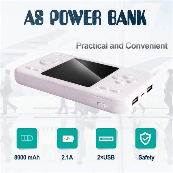 Portable Handheld Game Console And Power Bank - Portable Handheld Game Console And Power Bank - Image 3 of 8