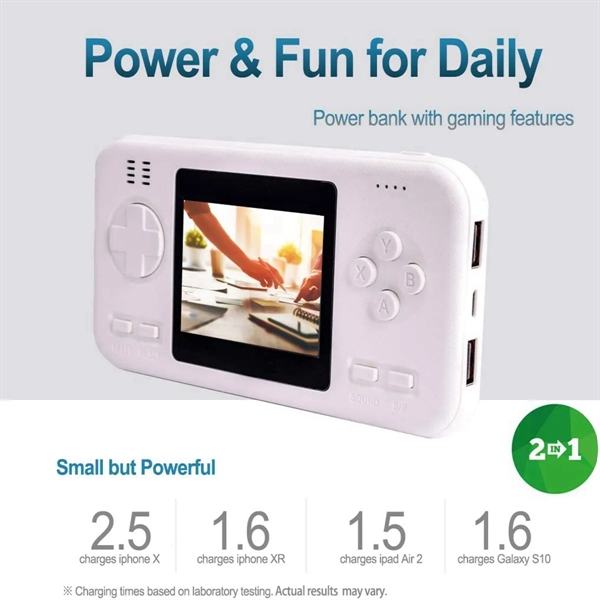 Portable Handheld Game Console And Power Bank - Portable Handheld Game Console And Power Bank - Image 5 of 8