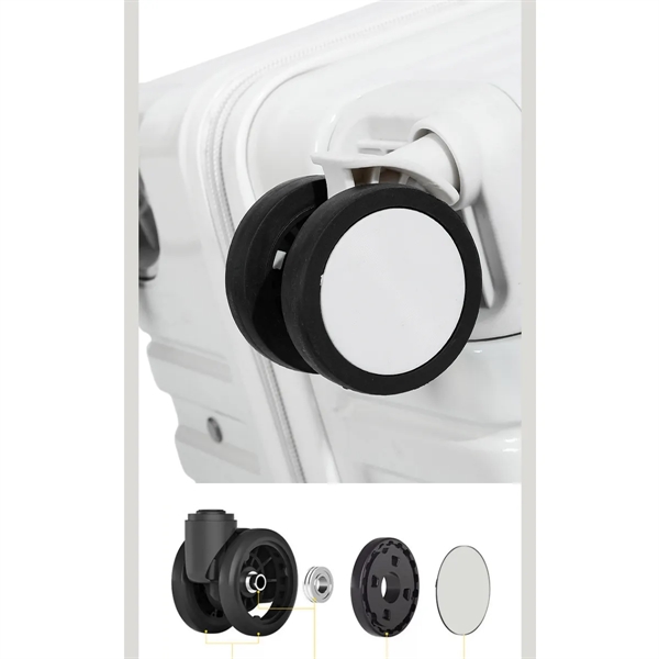 Small Creative Luggage with Cup Holder Usb Port Lock