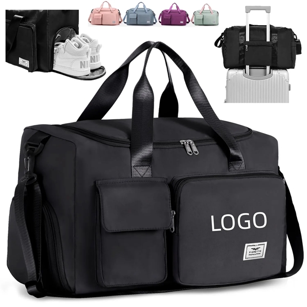 Duffle Bag with Shoes Compartment - Duffle Bag with Shoes Compartment - Image 0 of 4