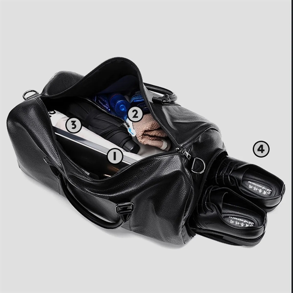 Portable Multifunctional Large Capacity Travel Fitness Bag - Portable Multifunctional Large Capacity Travel Fitness Bag - Image 3 of 5