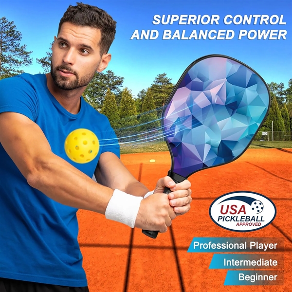Wood Pickleball Paddle Set USAPA Approved - Wood Pickleball Paddle Set USAPA Approved - Image 4 of 4