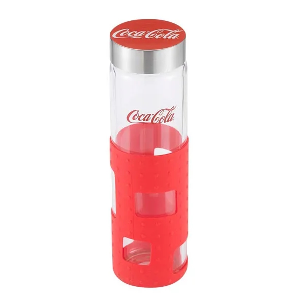 20 oz Silicone Rectangle Cutout Bottle - 20 oz Silicone Rectangle Cutout Bottle - Image 2 of 5