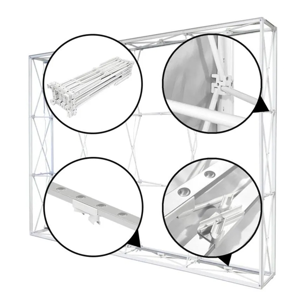 10ft SEG Backlit Popup Display Double Sided - 10ft SEG Backlit Popup Display Double Sided - Image 2 of 3