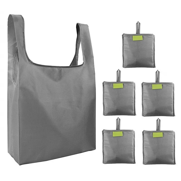 Portable Oxford folding tote shopping bag - Portable Oxford folding tote shopping bag - Image 0 of 5