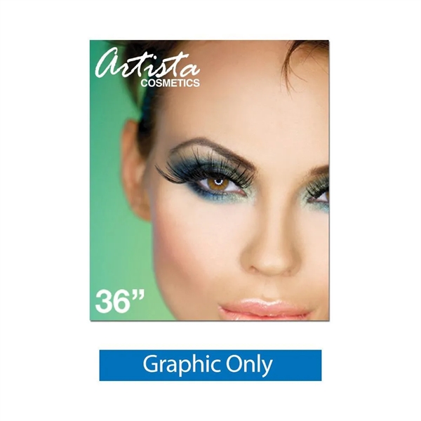 SilverStep Retractable Banner Stand 36" x 69" Fabric Print - SilverStep Retractable Banner Stand 36" x 69" Fabric Print - Image 6 of 13