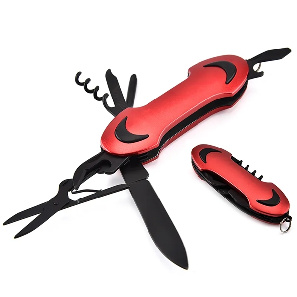 10-in-1 Multitools Foldable Pocket Knife for Camping Hiking - 10-in-1 Multitools Foldable Pocket Knife for Camping Hiking - Image 2 of 4