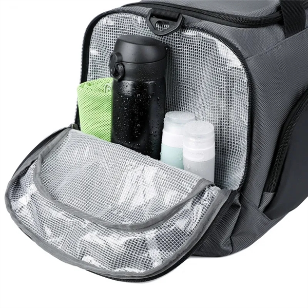 Large Gym Backpack Sports Bag with Shoe Compartment - Large Gym Backpack Sports Bag with Shoe Compartment - Image 3 of 6