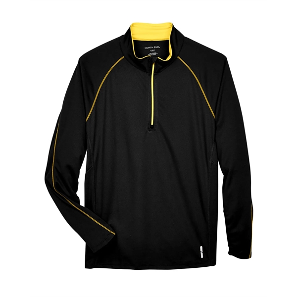 North End Men's Radar Quarter-Zip Performance Long-Sleeve... - North End Men's Radar Quarter-Zip Performance Long-Sleeve... - Image 43 of 44