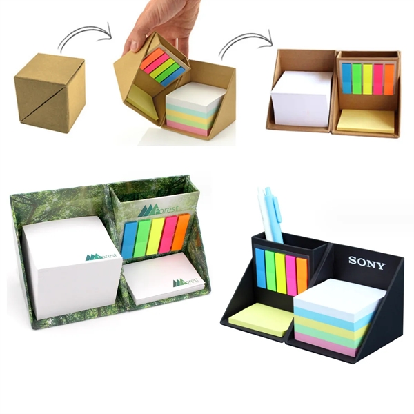 Super Sticky Notes with Folding Boxes - Super Sticky Notes with Folding Boxes - Image 2 of 4