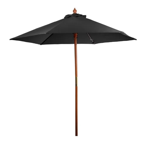 7' FSC Wood Market Umbrella - 7' FSC Wood Market Umbrella - Image 0 of 3