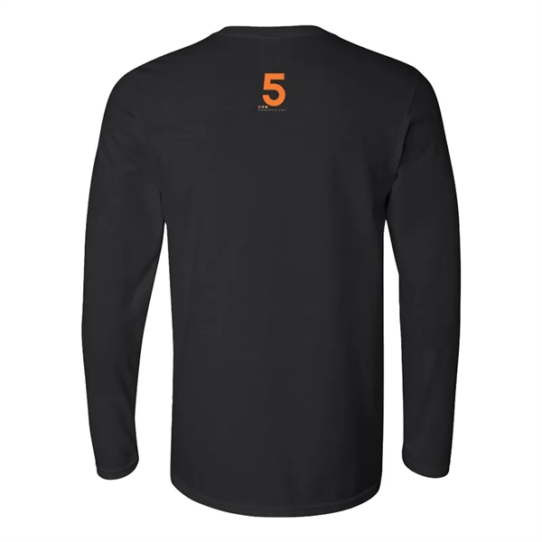 Gildan Soft Style T-Shirt Long Sleeve - Gildan Soft Style T-Shirt Long Sleeve - Image 2 of 5