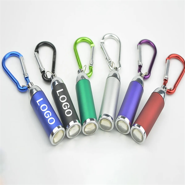 Mini Carabiner Clip Outdoor Flashlight - Mini Carabiner Clip Outdoor Flashlight - Image 0 of 2