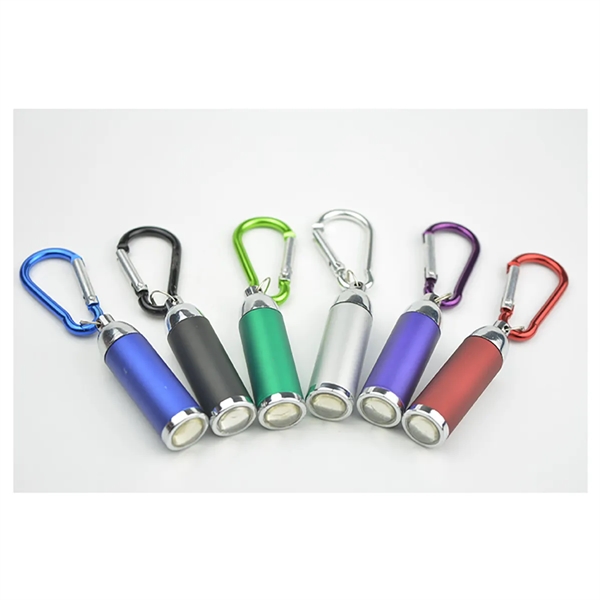 Mini Carabiner Clip Outdoor Flashlight - Mini Carabiner Clip Outdoor Flashlight - Image 2 of 2