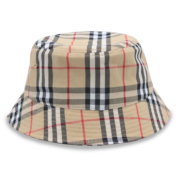 Designer Plaid bucket hat - Designer Plaid bucket hat - Image 1 of 2