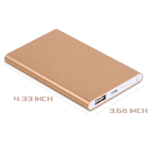 5000mAH Portable Slim Power Bank Battery Universal Charger - 5000mAH Portable Slim Power Bank Battery Universal Charger - Image 1 of 3