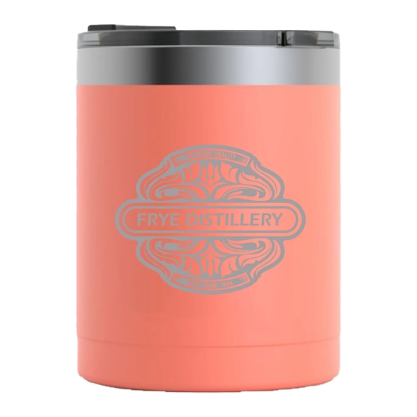 RTIC 12oz Ringed Stainless Steel Lowball Tumblers - RTIC 12oz Ringed Stainless Steel Lowball Tumblers - Image 4 of 19