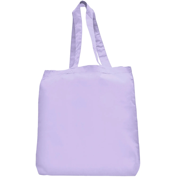 6 oz Cotton Canvas Tote Bag W/ Gusset (15" X 16") - 6 oz Cotton Canvas Tote Bag W/ Gusset (15" X 16") - Image 18 of 54