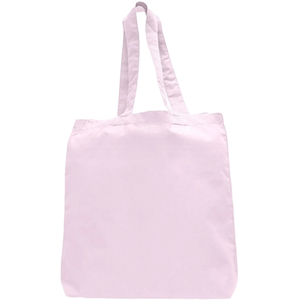 6 oz Cotton Canvas Tote Bag W/ Gusset (15" X 16") - 6 oz Cotton Canvas Tote Bag W/ Gusset (15" X 16") - Image 22 of 54