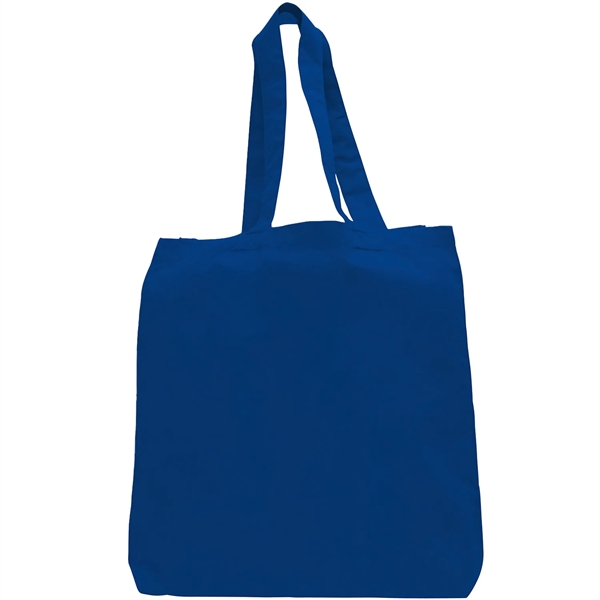 6 oz Cotton Canvas Tote Bag W/ Gusset (15" X 16") - 6 oz Cotton Canvas Tote Bag W/ Gusset (15" X 16") - Image 24 of 54