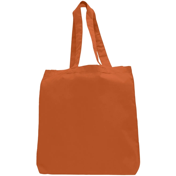 6 oz Cotton Canvas Tote Bag W/ Gusset (15" X 16") - 6 oz Cotton Canvas Tote Bag W/ Gusset (15" X 16") - Image 26 of 54