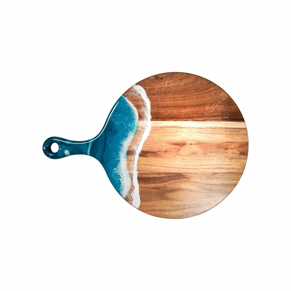 12" Acacia Cheese Paddle - 12" Acacia Cheese Paddle - Image 6 of 16