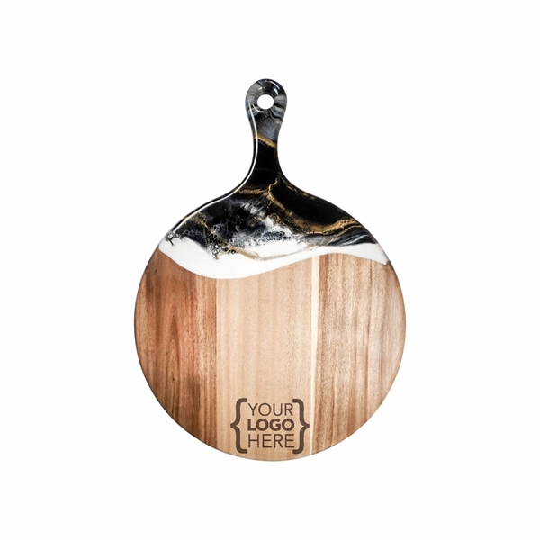 12" Acacia Cheese Paddle - 12" Acacia Cheese Paddle - Image 12 of 16