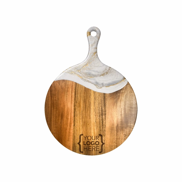 12" Acacia Cheese Paddle - 12" Acacia Cheese Paddle - Image 13 of 16