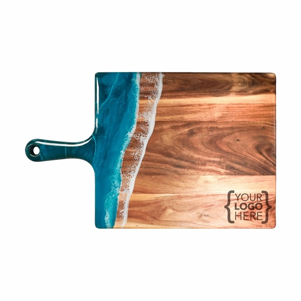 15x24 XL Acacia Cheeseboard - 15x24 XL Acacia Cheeseboard - Image 15 of 17
