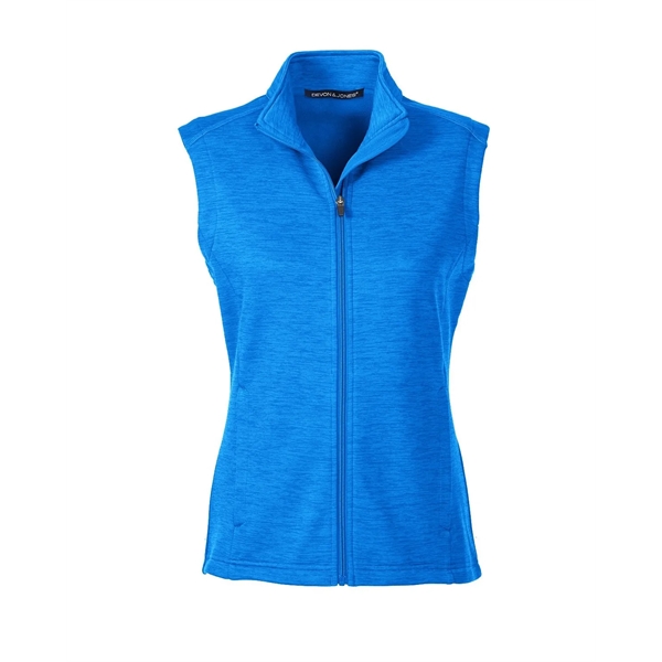 Devon & Jones Ladies' Newbury Melange Fleece Vest - Devon & Jones Ladies' Newbury Melange Fleece Vest - Image 19 of 23