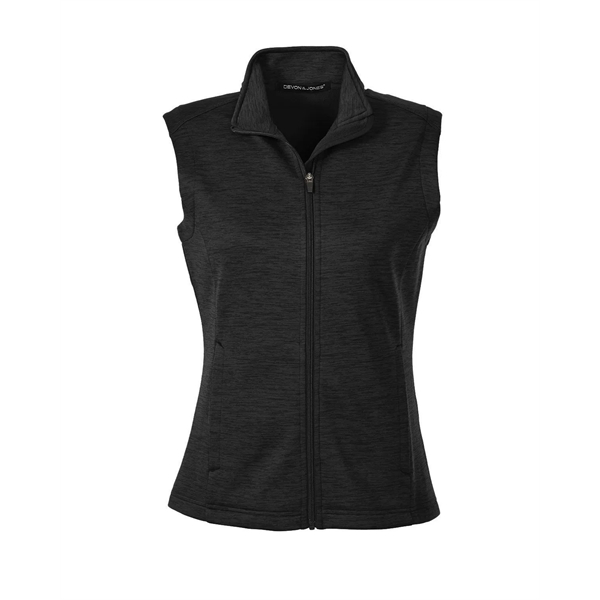 Devon & Jones Ladies' Newbury Melange Fleece Vest - Devon & Jones Ladies' Newbury Melange Fleece Vest - Image 21 of 23