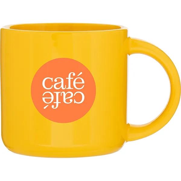 14 oz Minolo Ceramic Coffee Mug - 14 oz Minolo Ceramic Coffee Mug - Image 3 of 8