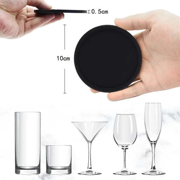 Silicone Drink Coasters - Silicone Drink Coasters - Image 2 of 3
