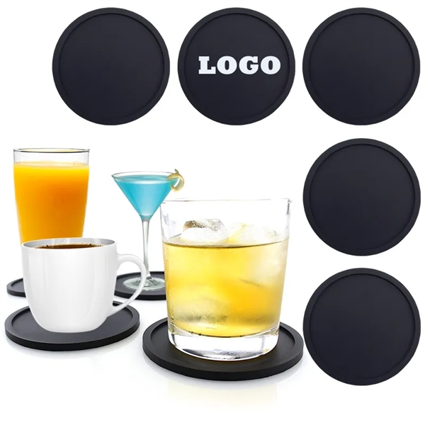 Silicone Drink Coasters - Silicone Drink Coasters - Image 3 of 3