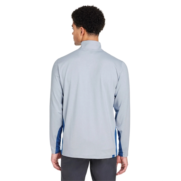 Puma Golf Men's Mesa Stripe Quarter-Zip - Puma Golf Men's Mesa Stripe Quarter-Zip - Image 2 of 17