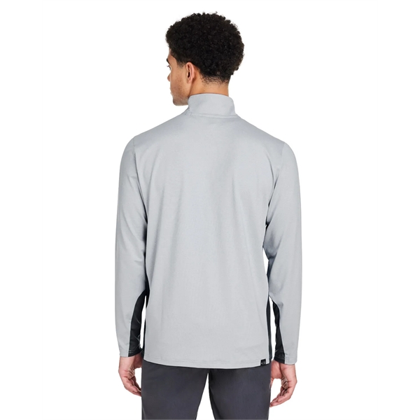 Puma Golf Men's Mesa Stripe Quarter-Zip - Puma Golf Men's Mesa Stripe Quarter-Zip - Image 8 of 17