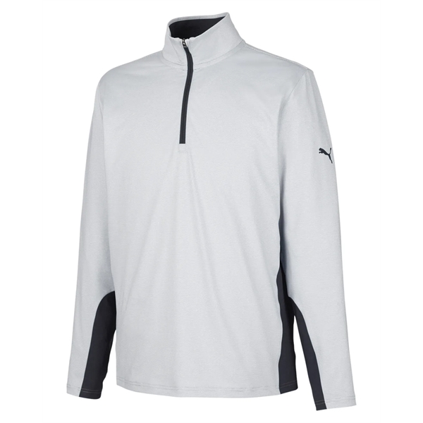 Puma Golf Men's Mesa Stripe Quarter-Zip - Puma Golf Men's Mesa Stripe Quarter-Zip - Image 10 of 17