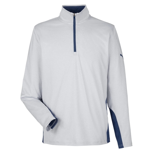 Puma Golf Men's Mesa Stripe Quarter-Zip - Puma Golf Men's Mesa Stripe Quarter-Zip - Image 15 of 17