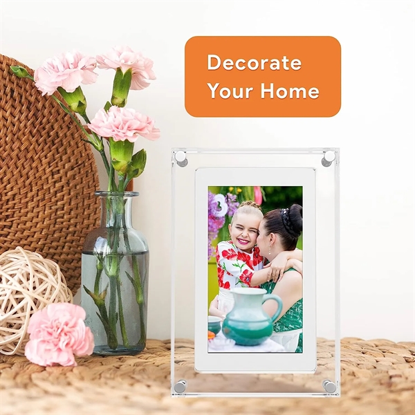 5 Inch Acrylic Wifi Digital Picture Frame - 5 Inch Acrylic Wifi Digital Picture Frame - Image 2 of 4