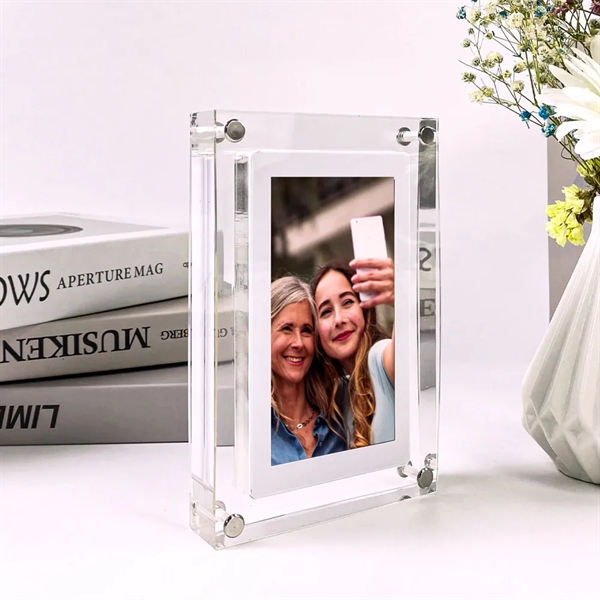 5 Inch Acrylic Wifi Digital Picture Frame - 5 Inch Acrylic Wifi Digital Picture Frame - Image 3 of 4