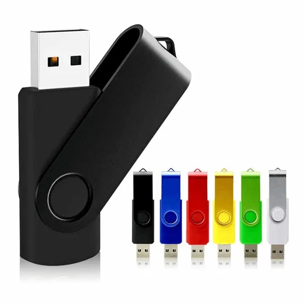 4GB Swivel USB Flash Drive - 4GB Swivel USB Flash Drive - Image 0 of 5