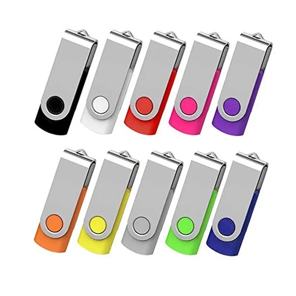 4GB Swivel USB Flash Drive - 4GB Swivel USB Flash Drive - Image 2 of 5