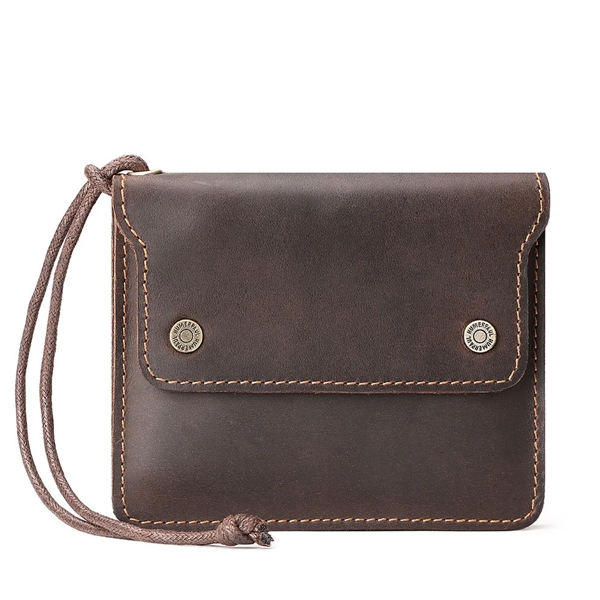 Genuine Leather Slim Wallet for Men - Genuine Leather Slim Wallet for Men - Image 2 of 7